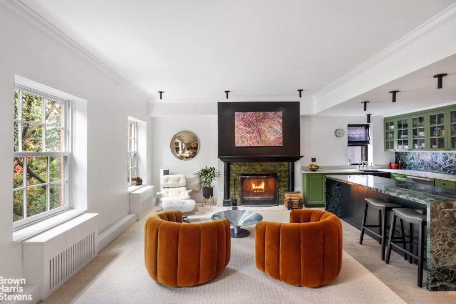 This Village Duplex Blends Old-World Charm with Penthouse Perks